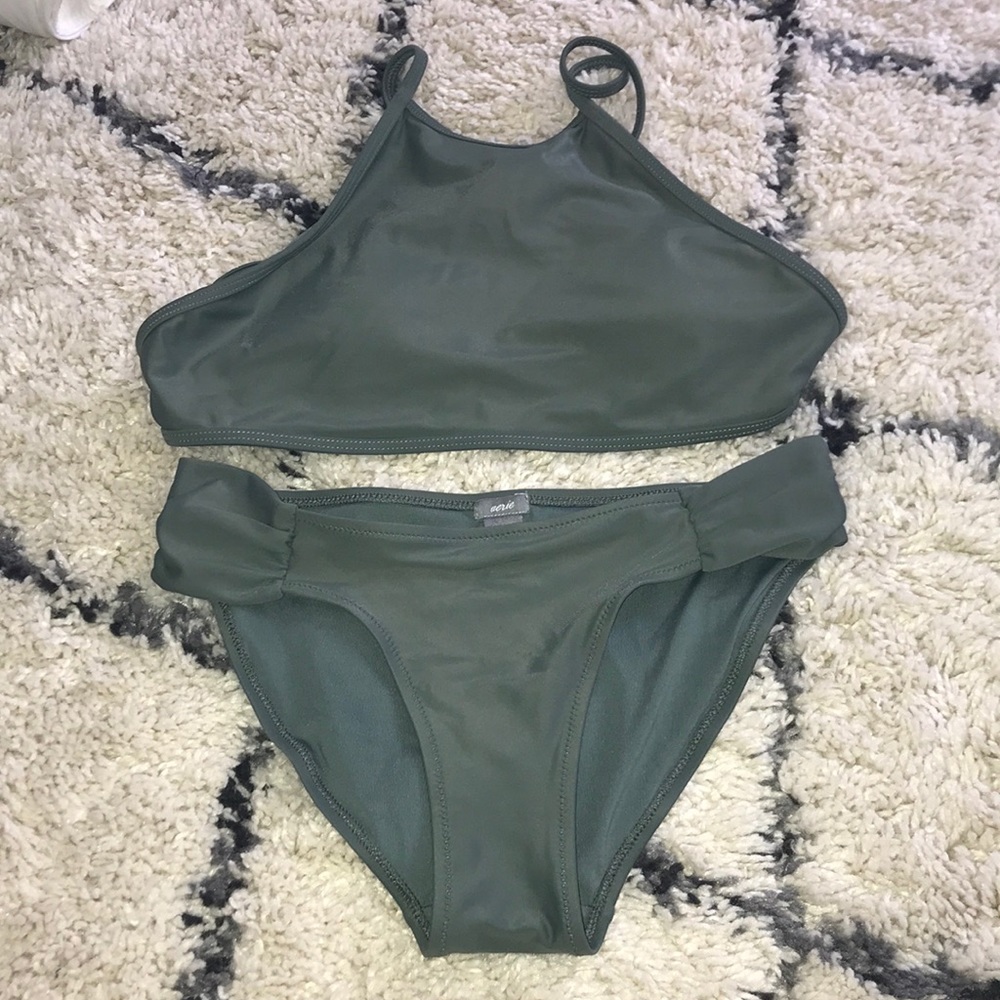 Aerie High-neck Bikini Set